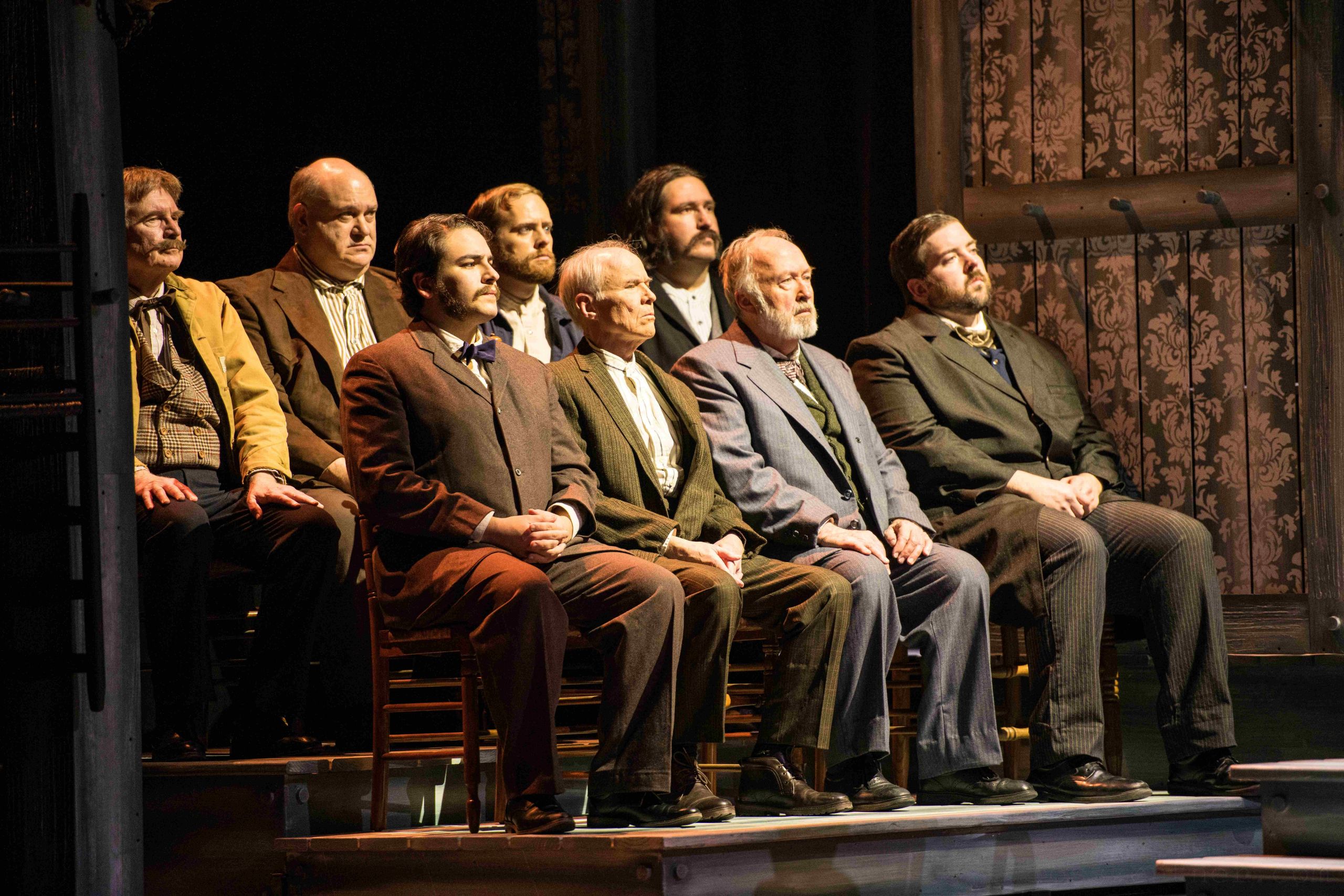 Members of the Madison Opera Chorus in Everlasting Faint